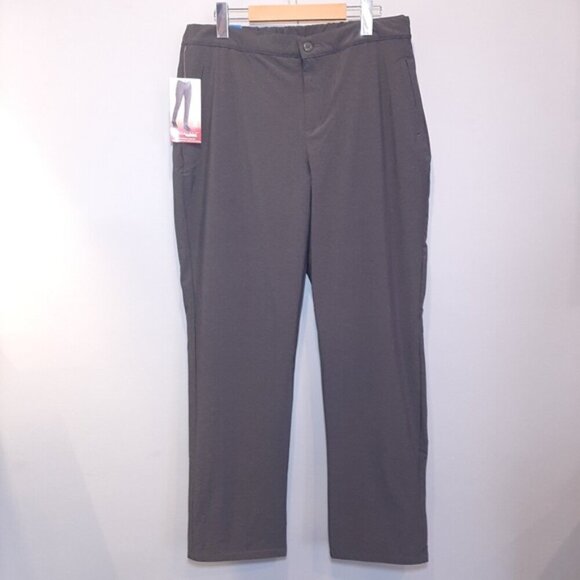 NEW Sunice Stormpack Windproof Fleece Lined Snowpants Grey Winter Slim Large - Picture 3 of 16